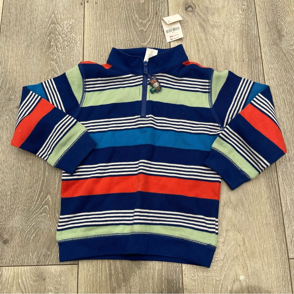 Gymboree half zip pull over sweater